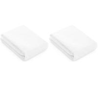 Todocama - Protector de colchón/Cubre colchón Ajustable, de Rizo, Impermeable y Transpirable. 3002 (Todas Las Medidas Disponibles). (Cama 80 x 190/200 cm) (Paquete de 2)