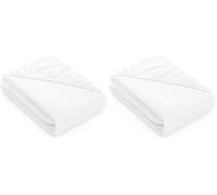Todocama - Protector de colchón/Cubre colchón Ajustable, de Rizo, Impermeable y Transpirable. 3003 (Todas Las Medidas Disponibles). (Cama 90 x 190/200 cm) (Paquete de 2)
