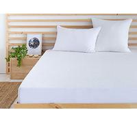 Todocama - Protector de colchón/Cubre colchón Ajustable, de Rizo, Impermeable y Transpirable. (Todas Las Medidas Disponibles). (Cama 90 x 190/200 cm)