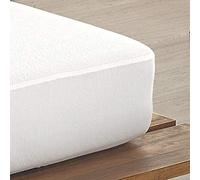 Todocama - Protector de colchón, de Rizo, Ajustable, 100% Impermeable con Tratamiento antiácaros, Fabricado con algodón biorgánico. (Cama 120 x 190/200 cm)