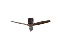 Abrila – Ventilador de techo Aguilon DC Marrón 3 aspas Sin luz 5 velocidades con control remoto
