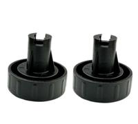 Toefficy 5140032-28 - Pomo para valla DW745 WE7480 compatible con DEWALT | DW745-AR - Sierra de mesa, 2 unidades, pieza de repuesto