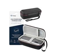 toergy Funda rígida de EVA compatible con AOHI 240W Power Bank 27600mAh a prueba de golpes, bolsa de transporte protectora de viaje, bolsillo de malla para cables y accesorios (solo funda)