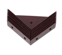 Tofficu 10piezas Soporte De Esquina De Acero Laminado Frío Conector De Esquina Metálico Para Marcos De Cama Gabinetes Soporte Resistentes Para Escuadras