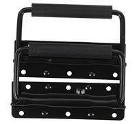 Tofficu 2 Manijas de Hierro Resorte Diseño Plegable para Cajas de Herramientas Adecuado para Reemplazo Asa Ergonómica y Estable y Uso en Gabinetes