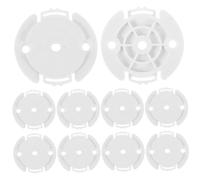 Tofficu 20 Piezas Base Redonda para Cámara de Seguridad Montaje Plástico Resistente Compatible con Xiaomi Instalación para Uso Interior