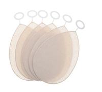 Tofficu Pantalla de Lámpara Tipo Pétalo E27 de Tejido Beige | Repuesto para Lámpara de Araña, Cubierta para Techo y Colgante, Fácil Montaje