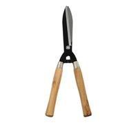 Tofficu Tijeras de Podar Herramienta Afilada Hoja de Acero al Carbono para Jardín y Mango de Madera Antideslizante Adecuado para Cortar Setos y Árboles Frutales