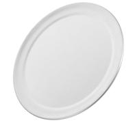TOGEVAL Bandeja para Pizza de Acero Inoxidable, Bandeja para Pizza Redonda, 23cm, Plata, Antiadherente, para Corteza Crujiente, para Asar Carnes y Reuniones Familiares