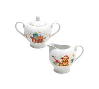 Tognana, Set Lechera + Azucarera Christmas Fairy Tale, Porcelana, Multicolor