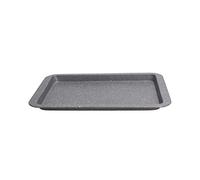 Tognana WR44138PROQ - Hoja rectangular antiadherente y antiarañazos para hornear/galletas, aluminio, color negro