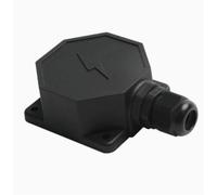 Toheitian Cubierta de Caja de Cables para Motor de Husillo CNC Caja de Conexiones Cuadrada Refrigerada por Aire Caja de Salida del Motor Accesorios del Motor