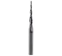 Toheitian Dreanique 1pc 8mm Vástago P2BC bit de Bola Cónica Macizo Recubierto de Carburo R0.5 A R2.0 Grabado en 3D en Madera R1.0