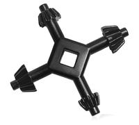 Toheitian Llave de Mandril 4 en 1, Llave de Mandril de Tamaños 1/4", 3/8" y 1/2" para Prensa de Taladro, Compatible con Mandriles de Taladros Eléctricos.
