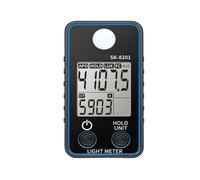 Toheitian Medidor de Luz Digital, Medidor de Iluminancia, Probador de Lux Portátil LCD 0.5-300,000 Lux/Fc, Fotómetro para Cultivar Plantas