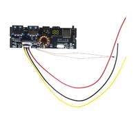 Toheitian Módulo de Banco de Energía PD Bidireccional 4S para Placa Base de Energía Móvil DIY con 6 Puertos y Carga Rápida de 100 W.