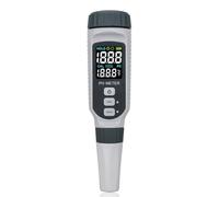 Toheitian Recargable Tipo Bolígrafo, Comprobador Profesional de Calidad del Agua con Pantalla Digital.