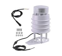 Toheitian Sensor de Velocidad y Dirección del Viento Ultrasónico Anemómetro Ultrasónico de Velocidad del Viento 0 Velocidad del Viento Medible