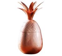Toheitian Vaso de Vino en Forma de Piña, Cubo para Cócteles, Tazas de Acero Inoxidable, Herramientas de Bar, Suministros para Fiestas Al Aire Libre, Rosa.