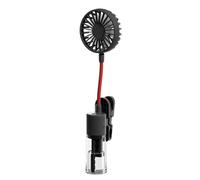 Toheitian Ventilador de Mano Portátil Recargable Mini Artefacto de Enfriamiento por Vapor para Viajes Al Aire Libre, Ventilador Humidificador de Niebla A.