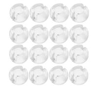 TOKIDNY 100 Piezas Tope de Engarce para Cortinas Enrollables, Cadena Inferior Ciega Vertical, Pom, Transparente, Empalme sin Juntas y Transparencia Ajustable, para Persianas y Persianas