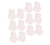 TOKIDNY 12piezas Cajas De De Bear Candy Box Transparente Contenedores Para y Shower y Cumpleaños