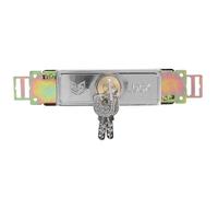 TOKIDNY Cerradura Antirrobo para Puerta Enrollable, Acero Inoxidable Resistente Intemperie, Cilindro Vertical Llave, Compatible Puertas Comerciales Garaje, Cierre Seguro Varios estilos