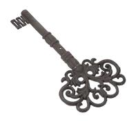 Tokidny - Llave grande de hierro forjado vintage para decoración de boda o oficina, estilo retro creativo