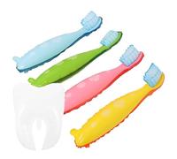 TOKIDNY Set de 5 Globos Diseño de Cepillo de Dientes Grande, Material Pe Ligero y Estructura Estable para Decoración en Días de Salud Comunitaria y Fiestas Escolares