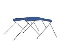 Toldo Bimini De 3 Arcos Azul 183x180x137 Cm Vidaxl