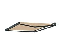 Toldo con motor Fiji (Beige arena, Ancho: 4 m, Caída: 3 m)