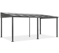Toldo de aluminio 3x6 m Tarragona Garden Point antracita