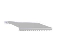Toldo de brazos extensibles Vivant (Gris piedra, Ancho: 3 m, Caída: 2 m)
