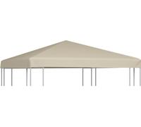 Toldo de cenador 310 g/m² 3x3 m beige