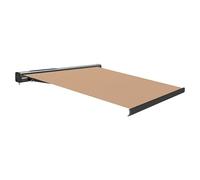 Toldo de cofre completo Dark Fiji (Beige, Ancho: 2,95 m, Caída: 2 m)
