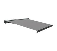 Toldo de cofre completo Dark Fiji (Gris piedra, Ancho: 3,95 m, Caída: 3 m)