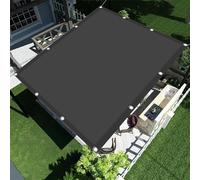Toldo de protección UV con ojales, parasol resistente a la intemperie para patio, camping y uso al aire libre, incluye cuerdas de amarre para una fácil instalación