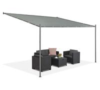 Toldo de terraza antracita Génova 3 x 4 m Garden Point