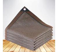Toldo de vela con protección UV de 4 x 5 m y 5 x 7 m, tela resistente a la intemperie para decoración de patio trasero, diseño elegante de Ajouré, fácil instalación