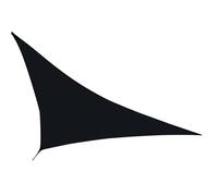 Toldo de Vela Triangular 3,6x3,6x3,6 m + bolsa Vela, Protección Rayos UV, Toldo Resistente e Impermeable para Patio Exteriores, Jardín Topo