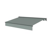 Toldo eléctrico 4x3 gris poly blooma