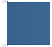 Toldo enrollable "Living Store", color azul, 140x1000 cm, fabricado en tejido Oxford