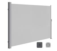 Toldo Lateral Extensible 200 x 350 cm Gris Antracita