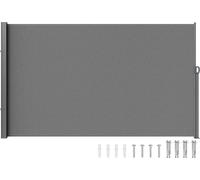 Toldo lateral retráctil, 200 cm x 300 cm. Pantalla de privacidad para exteriores, tela de poliéster impermeable de 180 g, retráctil, ideal para patios. Divisor de ambientes y cortavientos para patios,