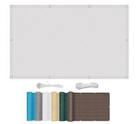 Toldo para exteriores con protección UV para jardín, patio y balcón, 98% resistente al desgarro, transpirable, para una mayor protección solar y comodidad