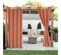 Toldo para exteriores resistente a la intemperie con ojales, cubierta opaca para patio, cenador y balcón, protección UV, material de resina duradero, 1 pieza (1 x 280 x 241 cm)