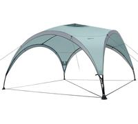 Toldo para sol – Refugio de sombra para jardín, terraza y playa – 3,66 x 3,66 m – Protección UV SPF 50+ – Verde claro