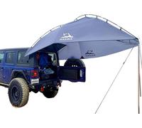 Toldo para techo de caravana, tienda familiar para acampar en la playa, compatible con SUV, MPV, vehículos utilitarios y sedanes. Tiendas para acampar con protección UV, capacidad para 6 personas