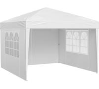 Toldo pop-up de 3 x 3 metros (10 x 10 pies) con 3 paredes laterales y 2 ventanas