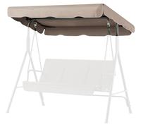 Toldo protector solar para columpios, con protección UV, para exteriores, para 2 personas